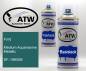Preview: Ford, Medium Aquamarine Metallic, DF / M6559: 400ml Sprühdose + 400ml Klarlack - Set, von ATW Autoteile West.